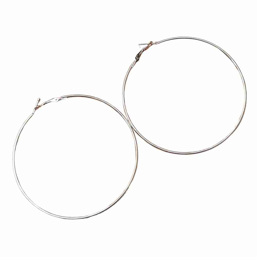 ARGOLA ELEGANTE PRATEADA 